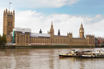Fototapeta premium Houses of Parliament in London UK