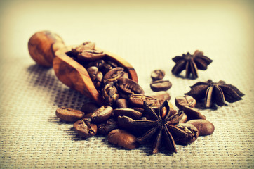 Coffee and star anise