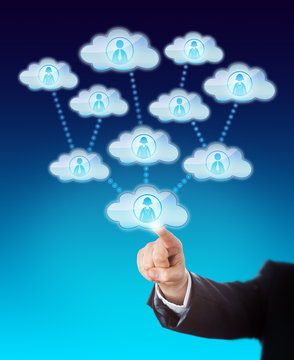 Accessing The Support Of Many Workers In The Cloud