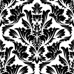 Damask seamless pattern