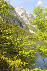 Alpine lake Gosausee, Austria