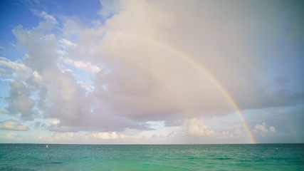 Double Rainbow over Tropics