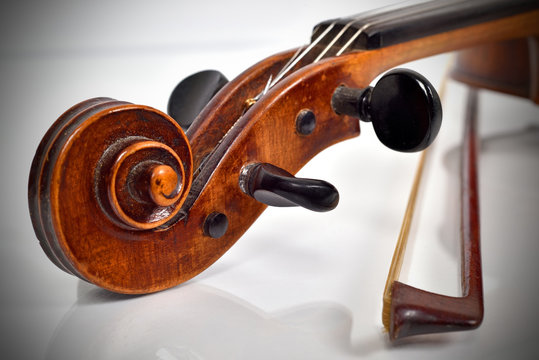 Violin and bow