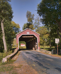 Zook's Mill Covered Bridge in Lancaster County, Pennsylvania 