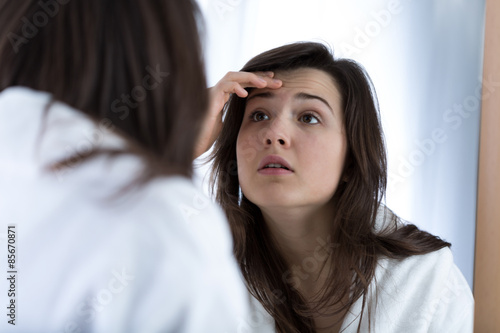 Girl Looking In The Mirror Stock Photo And Royalty free Images On Fotolia Pic 85670871