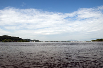 Fototapeta na wymiar Baia di Guaratuba, Paraná