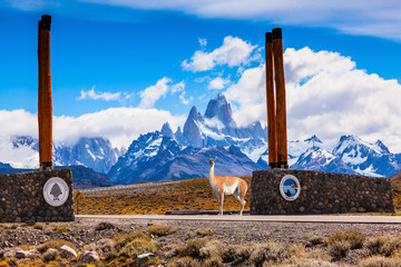 Entrance to the National Park