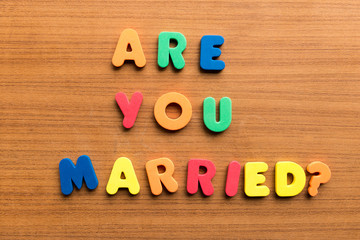 are you married