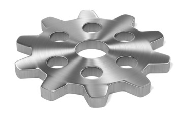 3d render of gear wheel