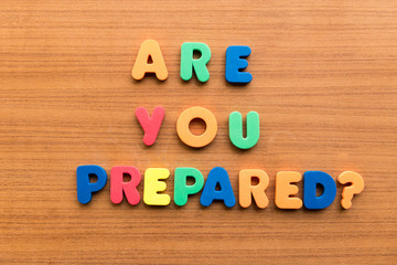 are you prepared