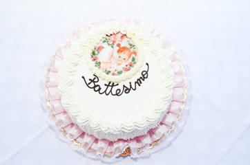 Torta per battesimo