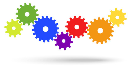  gears for cooperation symbolism