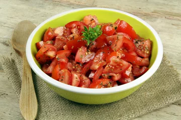 Photo sur Plexiglas Buffet, Bar salade de tomates 23062015