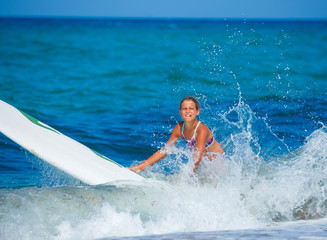 Surfer girl