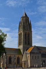 Fototapeta na wymiar Eglise Notre-Dame - Audrieu (Normandie) 