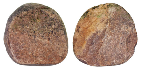 Granite red tombstone