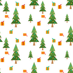 Christmas seamless winter pattern texture background