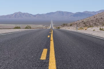 Papier Peint photo autocollant Parc naturel Death Valley Highway
