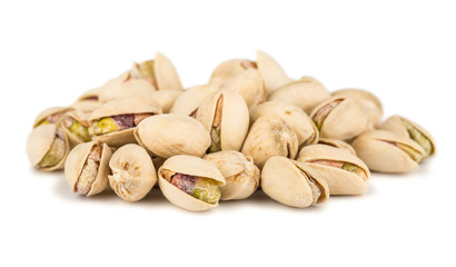 Heap of salted pistachio