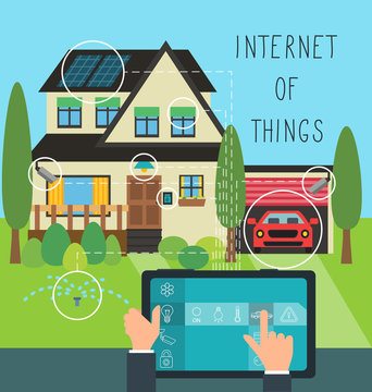 Internet of things in house, household of future