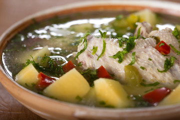 Chicken soup