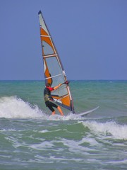 Naklejka premium Windsurf