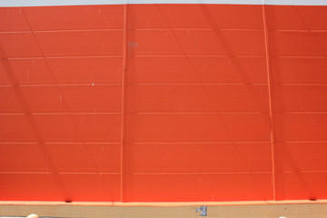 Orange wall