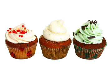 Cupcakes  isolated