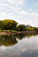 Fototapeta na wymiar Lago Igapó, Londrina, Paraná