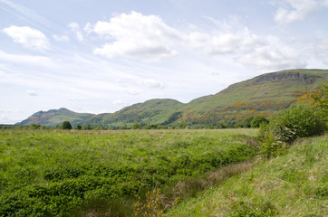 Fototapeta na wymiar scottish countryside