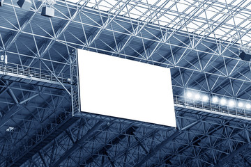 Electronic display at stadium