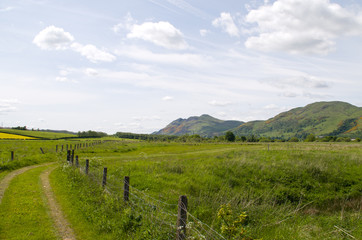 Fototapeta premium scottish hills