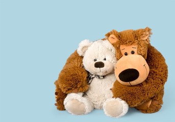 Teddy Bear, Toy, Embracing.