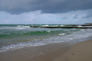 Strand im Ostseebad Wustrow, Mecklenburg-Vorpommern, Deutschland