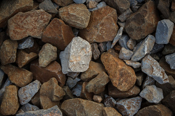 texture of the stone wall