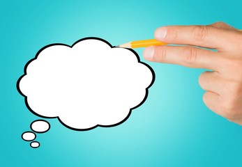 Speech Bubble, Thought Bubble, Bubble.