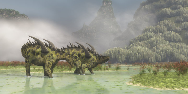 Gigantspinosaurus Dinosaurs