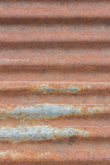 Rusted galvanized iron plate