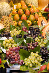 Fruits on the market stall