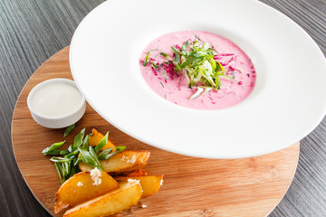 Cold borscht