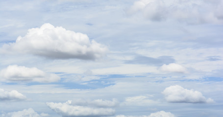Fototapeta premium White clouds in the sky