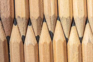 pencils background texture closeup