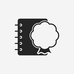 Environmental protection concept recycled paper icon