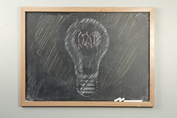 Chalkboard Lightbulbs