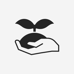 Environmental protection concept; protect forests and ecological