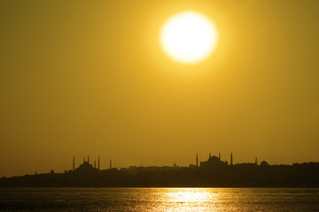 Istanbul silhouette