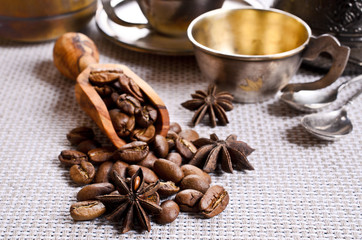 Coffee and star anise