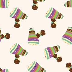 Obraz premium mushroom cartoon , cartoon seamless pattern background