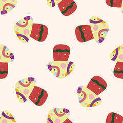 mushroom cartoon , cartoon seamless pattern background