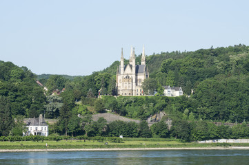 Obraz premium Apollinariskirche in Remagen am Rhein, Deutschland